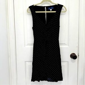 Black Dress with dots